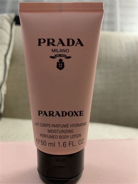 prada paradox body lotion|prada perfume price.